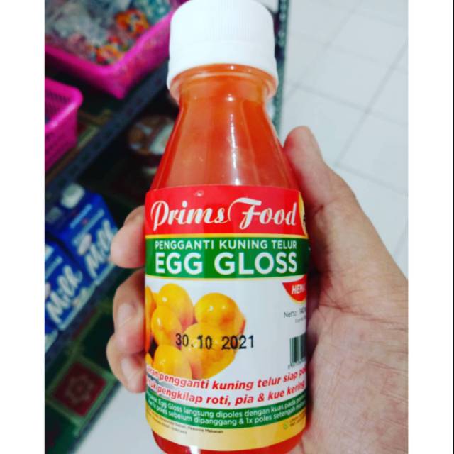 

Egg gloss