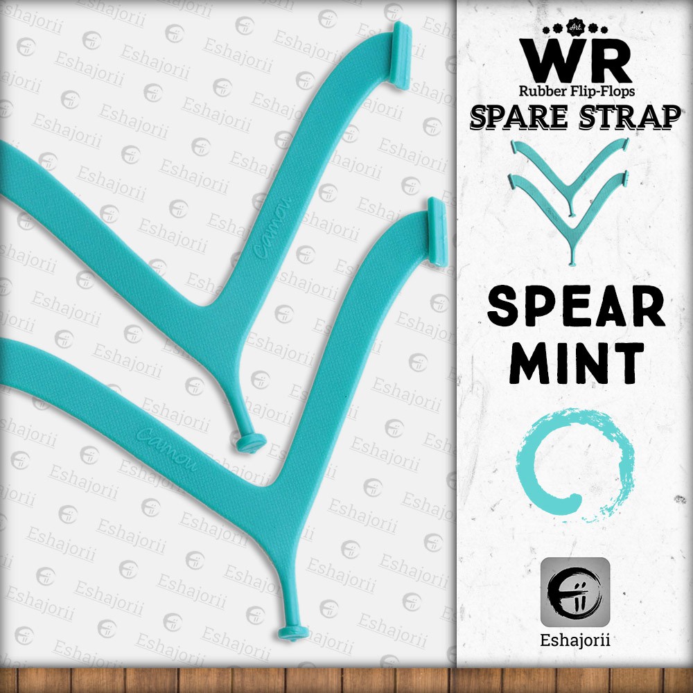 Tali WR Flipflops Cadangan Warna Hijau Tosca - Spearmint Spare Strap