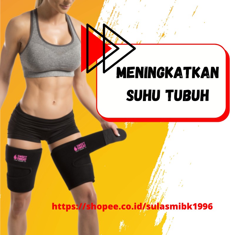 Korset Paha Pembakar Lemak Pengecil Paha Sweet Sweat Thigh Trimmer Isi 1 Pasang(2Pcs)