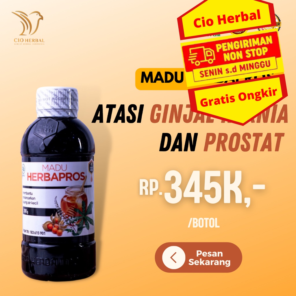 

Madu Herbapros Obat Herbal Alami Untuk Prostat Original Bpom Isi 280 Gr By Madu Fira