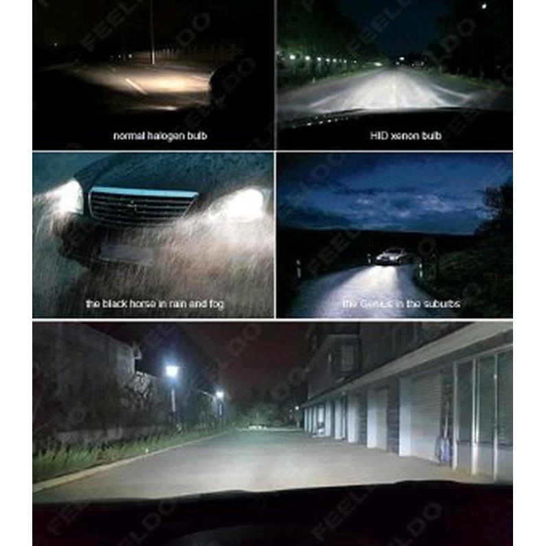 Lampu HID Mobil H4 Hi Lo 55Watt sparepart