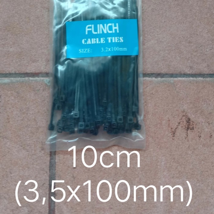 CABLE TIES FLINCH 10CM ISI 100PCS