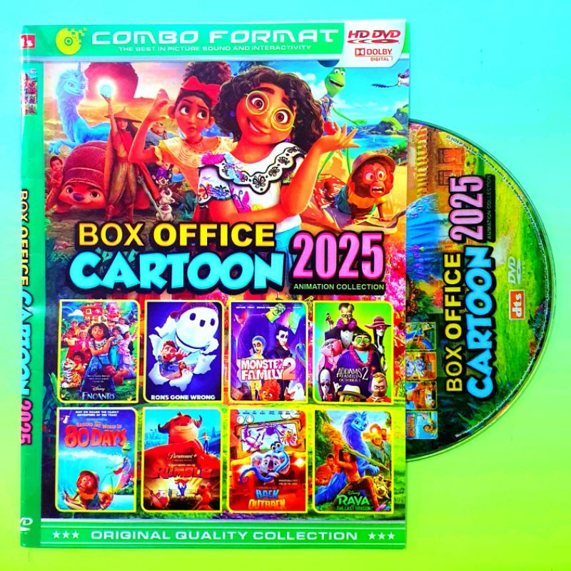 Jual Kaset Film Box Office Cartoon 2025Kaset Koleksi Lengkap 8 Judul