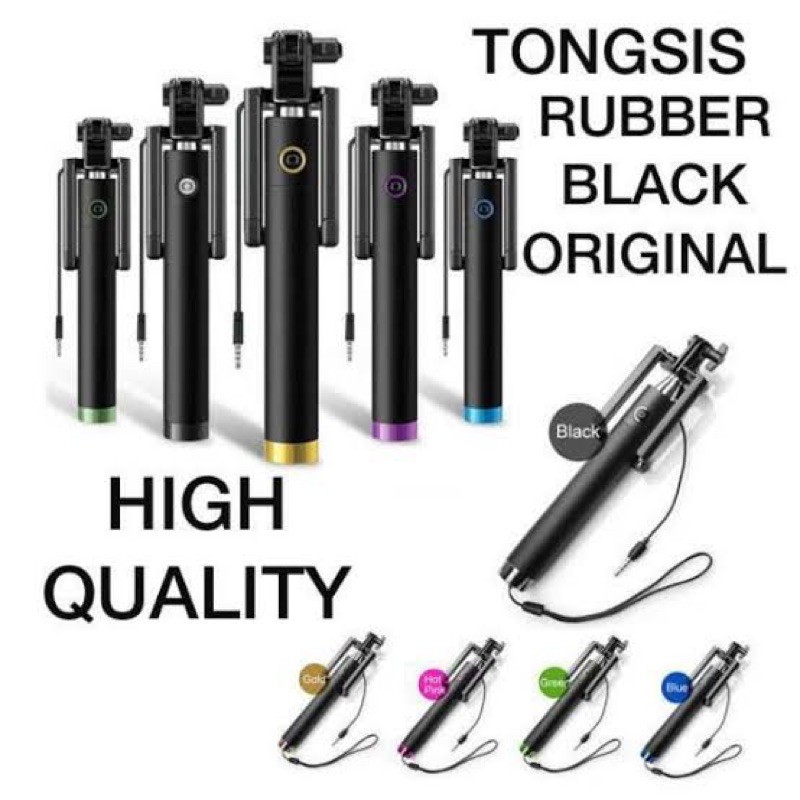 PROMO TONGSIS RUBBER BLACK ORIGINAL HIGH QUALITY PRODUK