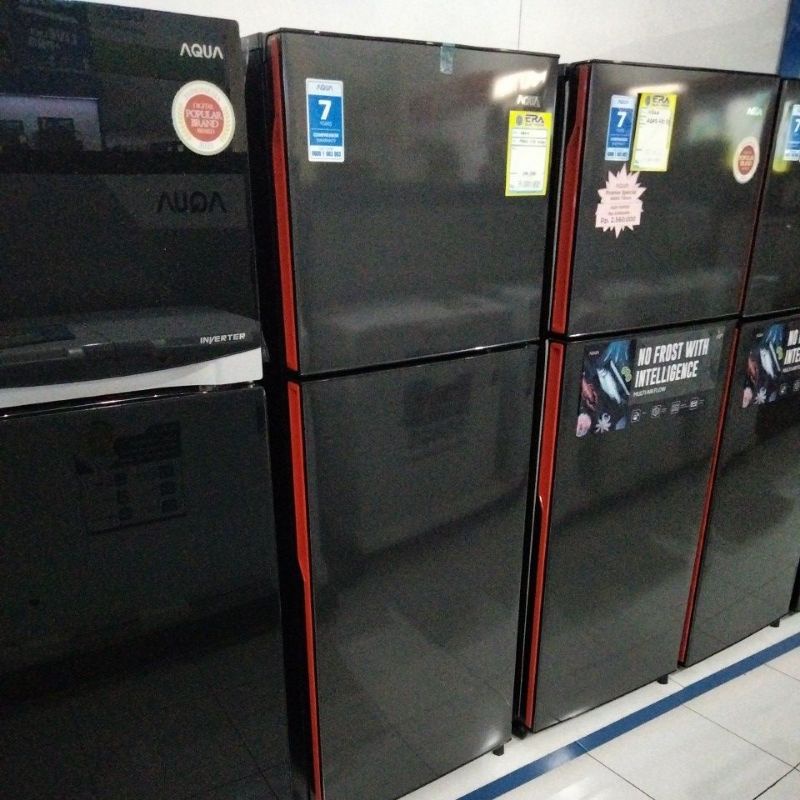 Kulkas Aqua 2 Pintu AQRD 270 WDS ASI ROOM Beragaransi Resmi