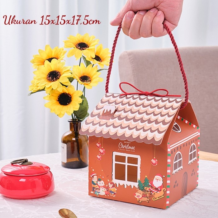 

Kotak Natal box cookies kotak xmas Christmas box motif terbaru