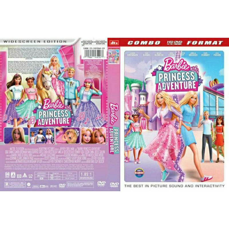 Kaset film animasi : BARBIE PRINCESS ADVENTURE