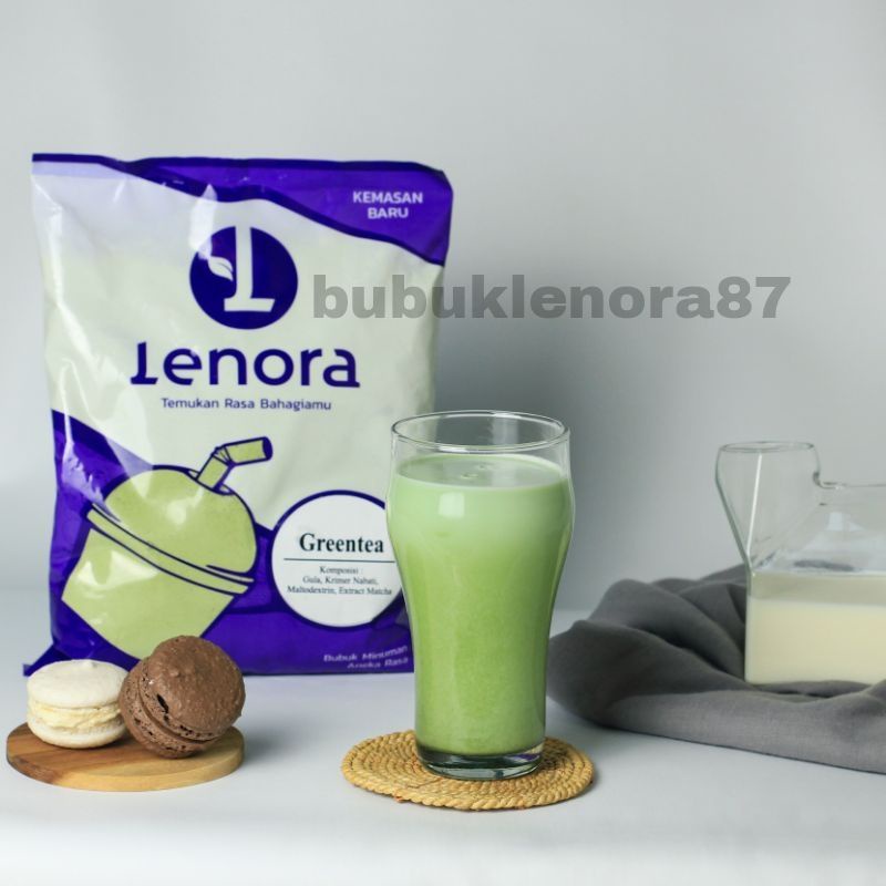 Lenora rasa greentea / lenora rasa matcha bubuk lenora greentea paling di cari paling murah