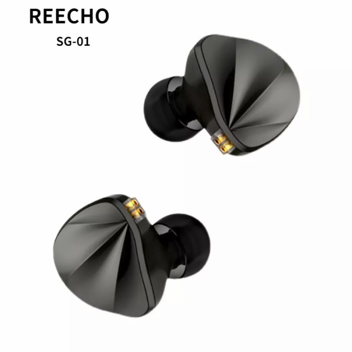 REECHO SG01 Yusicon SG-01 with Mic Graphene Composite Diaphragm In Ear Earphone HiFi