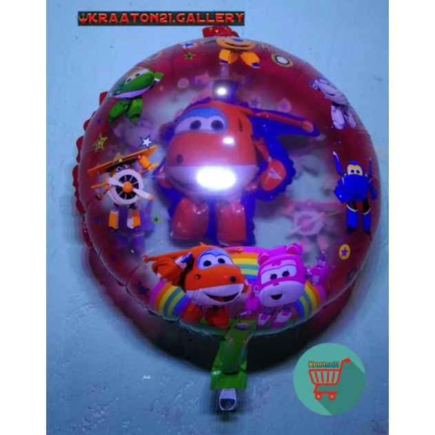 Balon karakter isi super wing / balon super wing isi / balon poly / balon isi poly / balon gas / bal