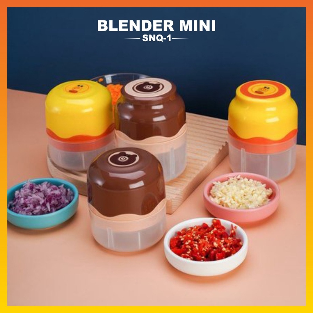 Chopper mini Portable Blender mini portable Food Processor USB Blender Bumbu Portable SNQ-1 WHFURNITURE