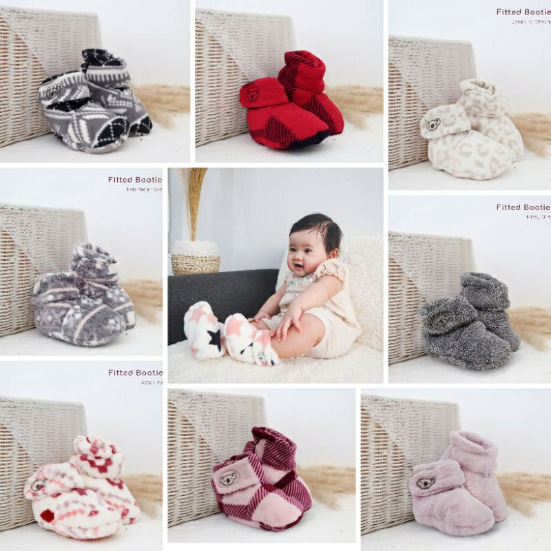 CUDDLEME FITTED BOOTIES sepatu boot bayi 0-7