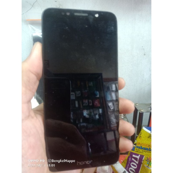frame lcd+backdoor+baterai honor 7s