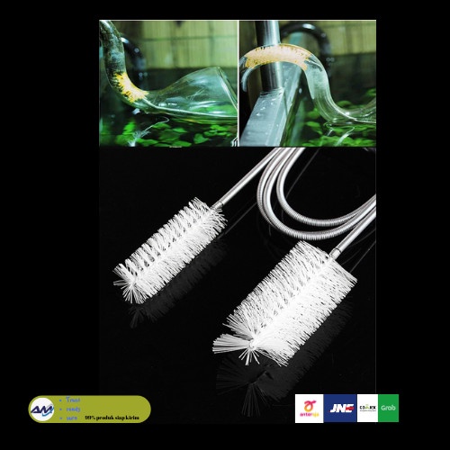 Sikat Pembersih Selang / Pipa Brush Hose Cleaner Aquarium