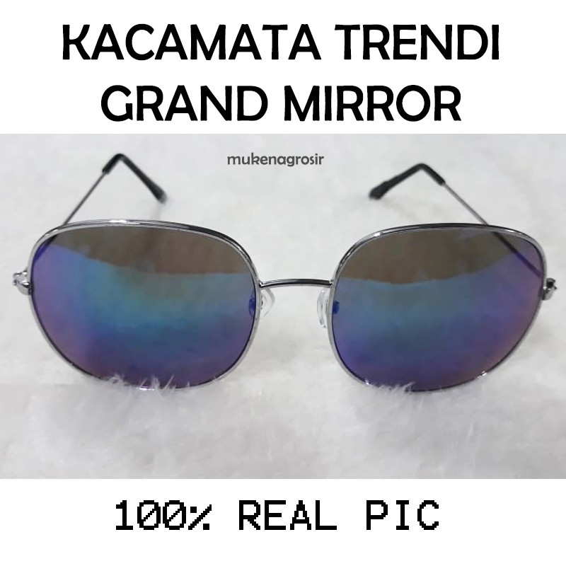 PROMOOOO!! Kacamata Trendy / Unisex /Kacamata Fashion/Kacamata /Grand Miror / nastushaa