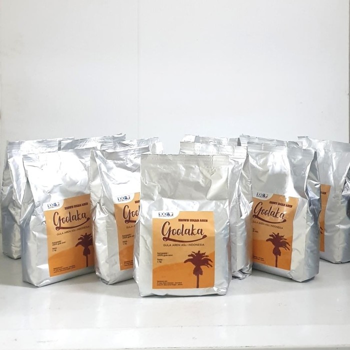 

MINUM-SIAP-DRINK-TO-READY- BROWN SUGAR AREN PREMIUM 1KG / GOOLAKA / READYSTOK / LGS PABRIK -READY-