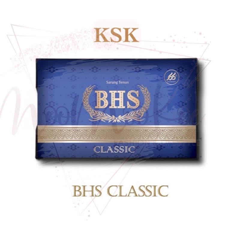 Sarung BHS CLASSIC GOLD (KSK) KOMBINASI SALUR KHATULISTIWA