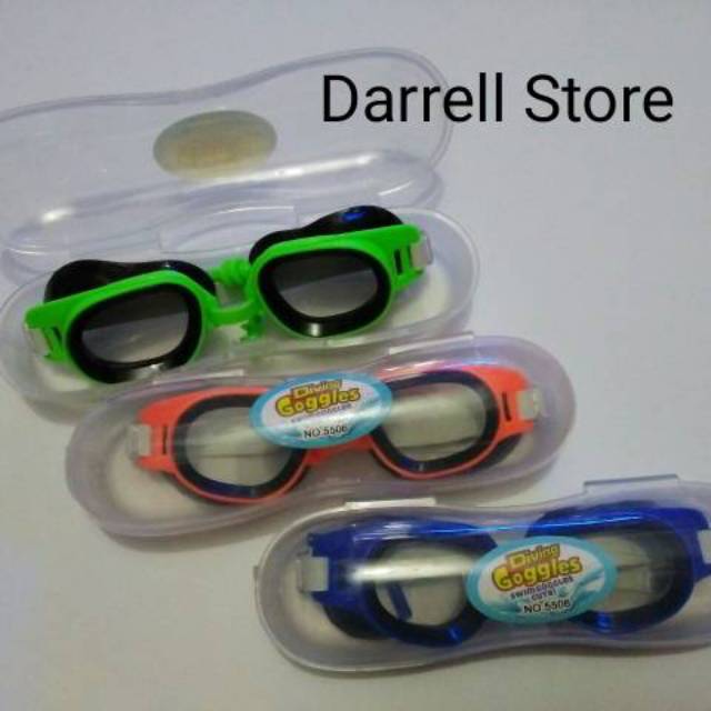 Kacamata Renang Anak Gratis Box / Alat Diving TK SD SMP / Alat Renang / Perlengkapan Renang Anak