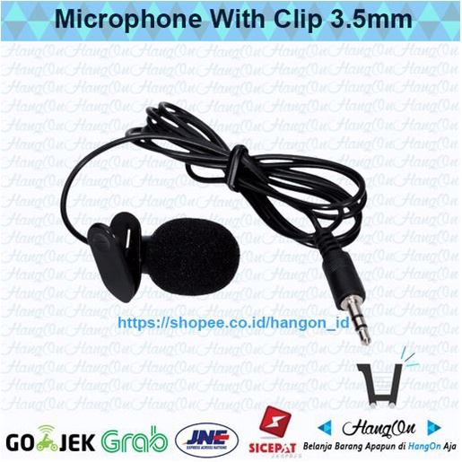 Microphone with Clip 3.5mm