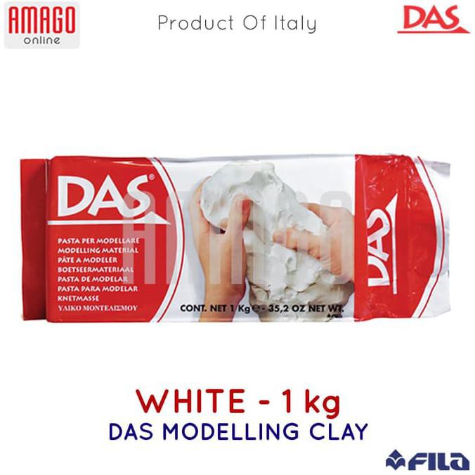

DAS MODELLING CLAY - WHITE - 1 KG - 387500 MURAH
