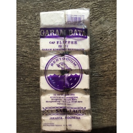 Garam Bata isi 12 Cap Flipper / Garem Bata / Garam Dapur / Garam Bata