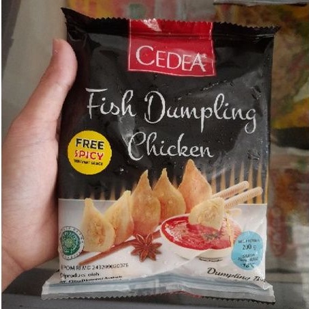 

Cedea Fish Dumpling Chicken 200gr