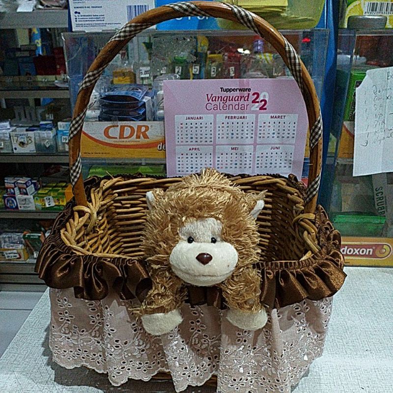 keranjang seserahan keranjang parcel keranjang boneka