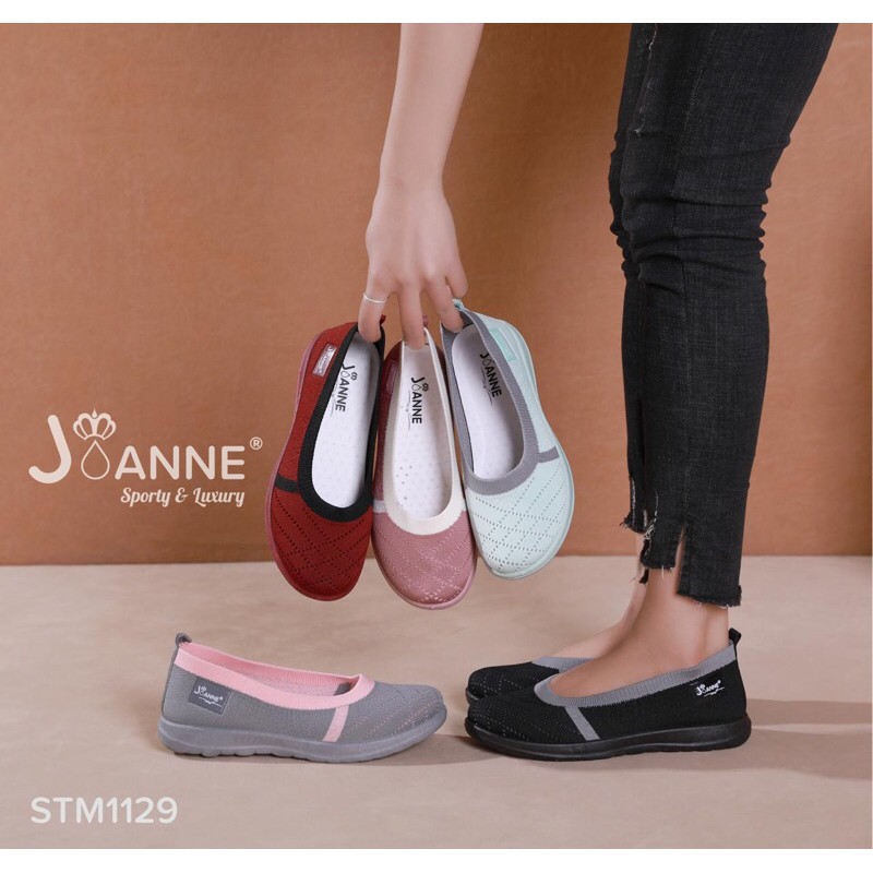 [ORIGINAL] JOANNE FlyKnit Flat Shoes Sepatu Wanita #STM1129-1