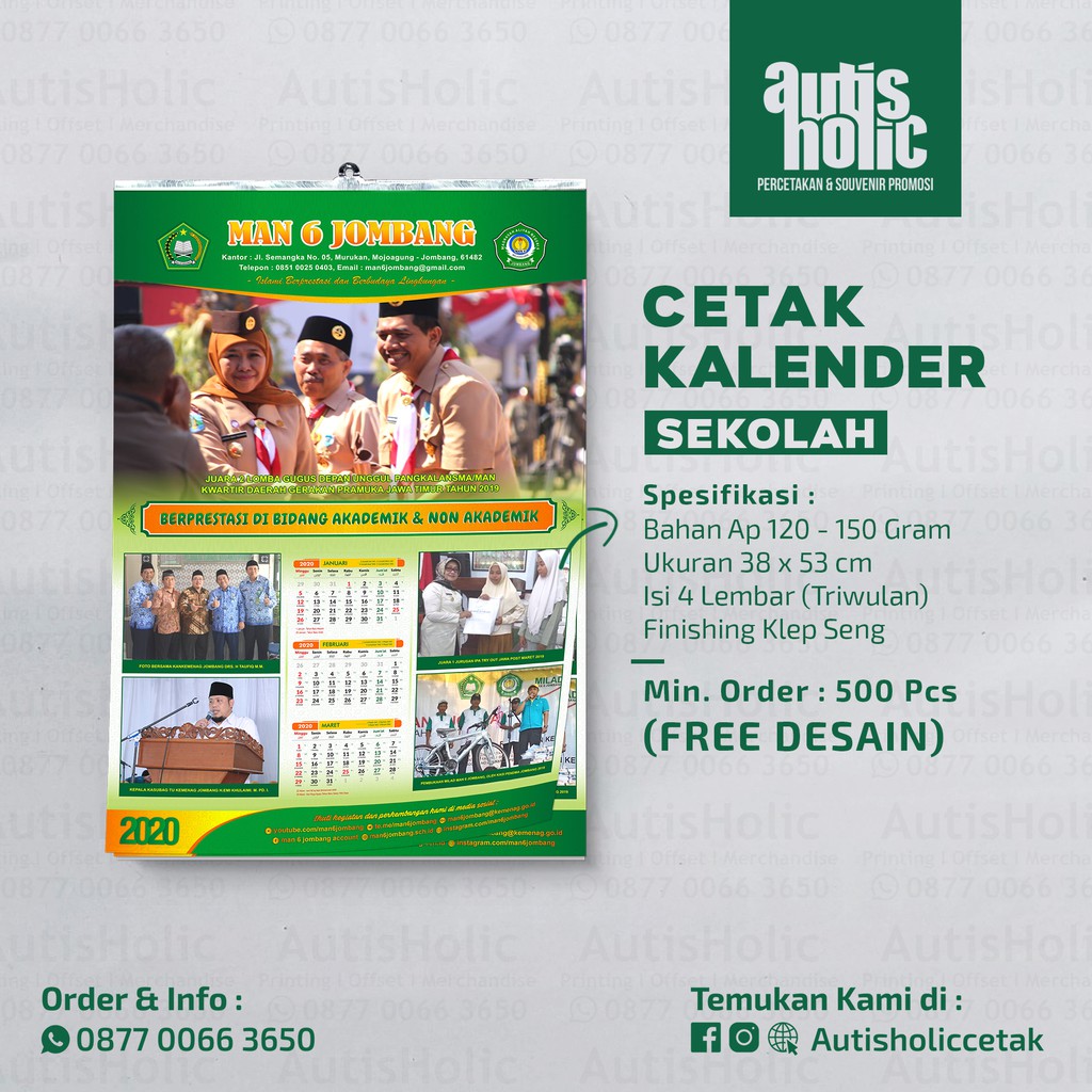 

KALENDER SEKOLAH I CETAK KALENDER I KALENDER 2021