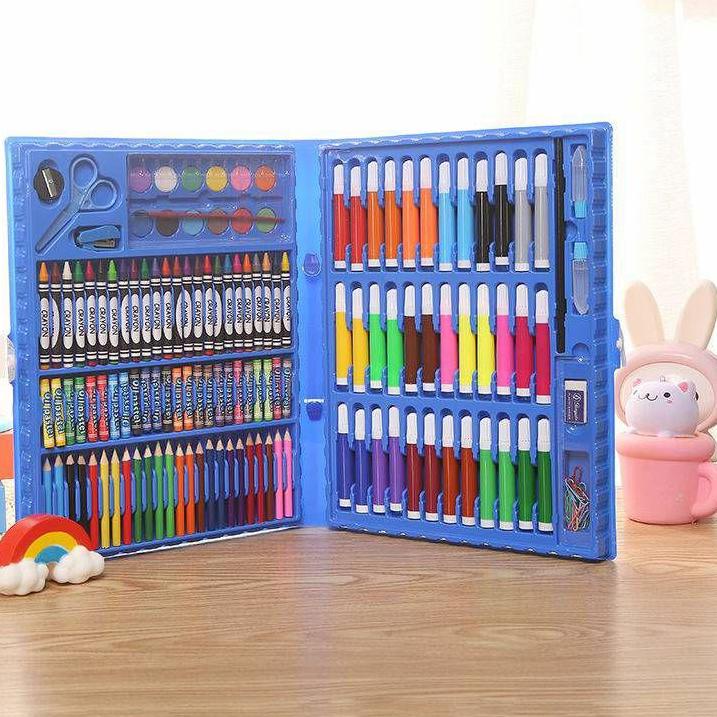 

Dijual Murah CFKZ9 Homeeasy Oil Pastel Crayon & pena cat air & sikat minyak 150 Macam Warna Set 150 Buah Set Kuas Lengkap Travel Kit - CP4 67 Terlaris
