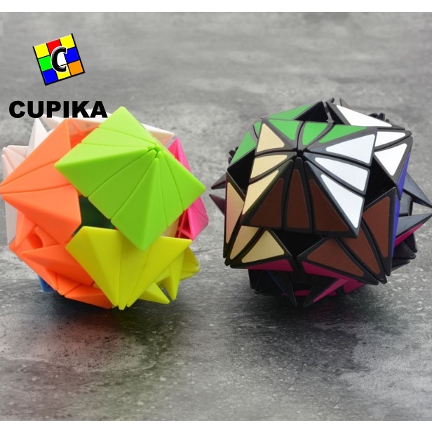 Rubik 3x3 LEFUN Diamond Unik Alien Yongjun Qiyi Stickerless