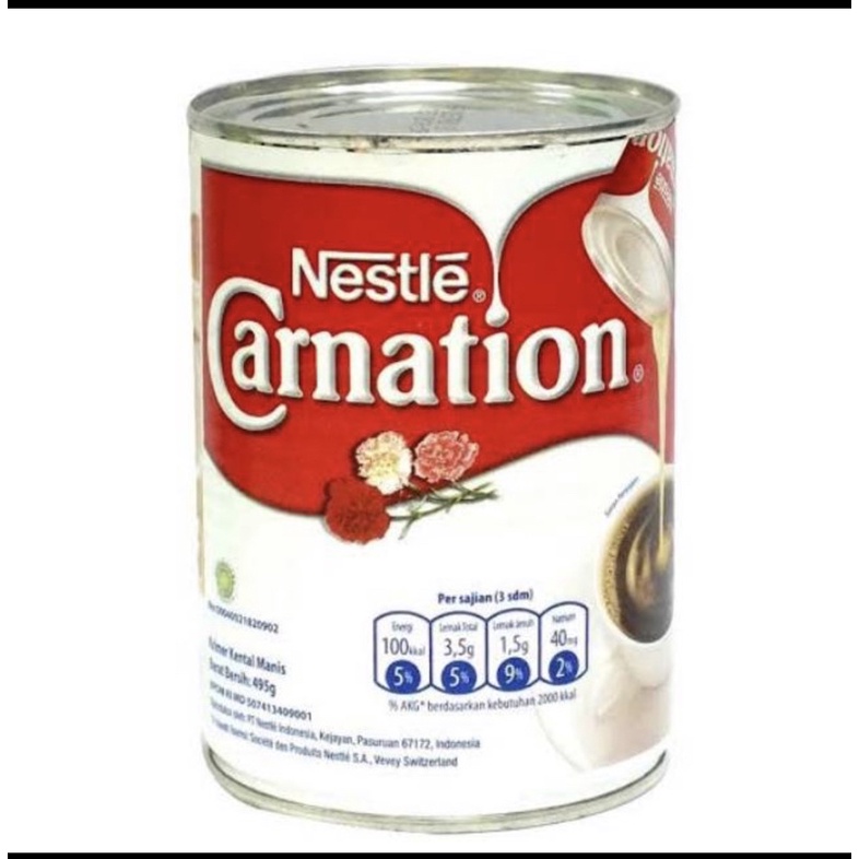 

Nestle Carnation Susu Minuman Kental Manis 488 gr Milk Carnation krimer kental manis 488gram