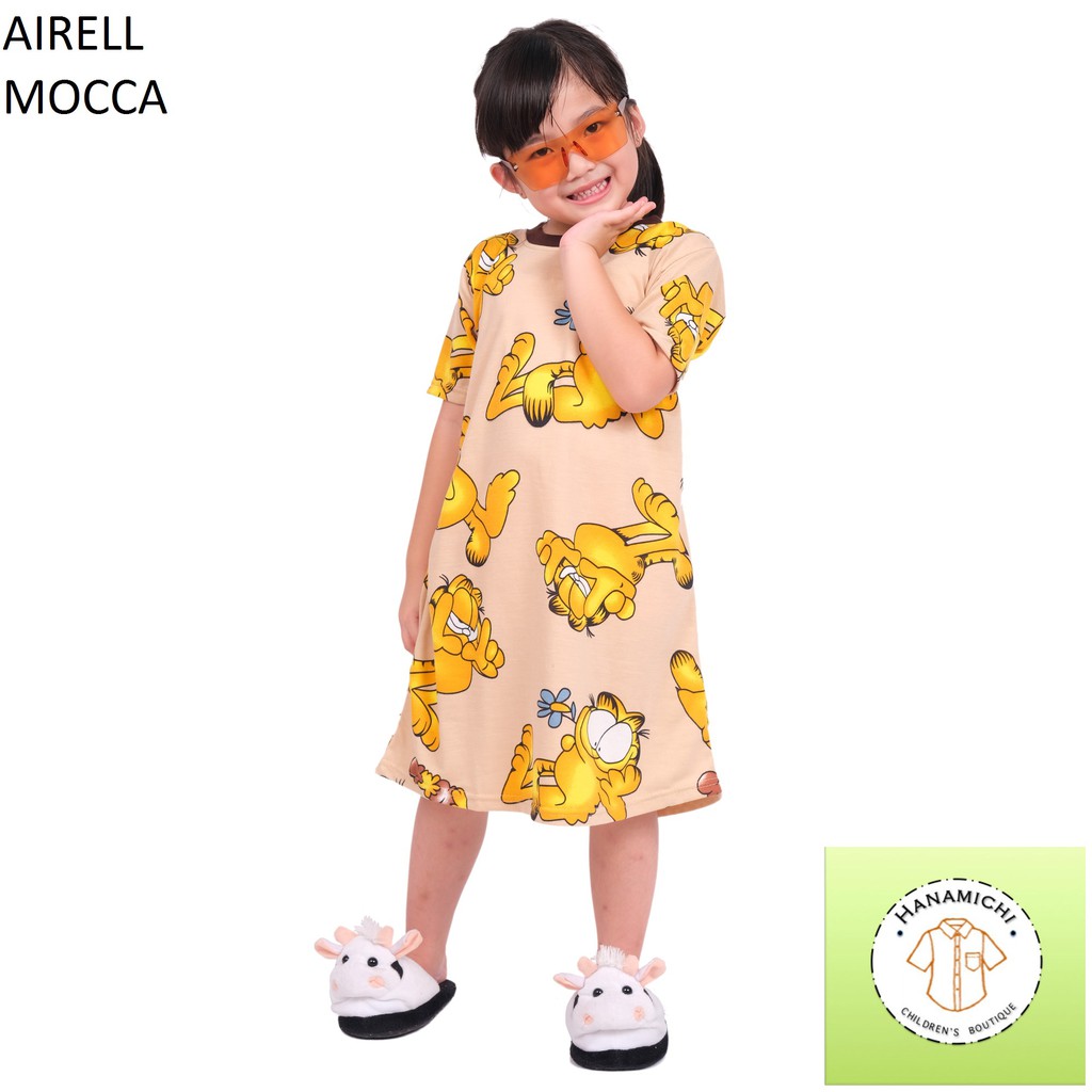 Hanamichi AIRELL Dress Anak Motif Kartun