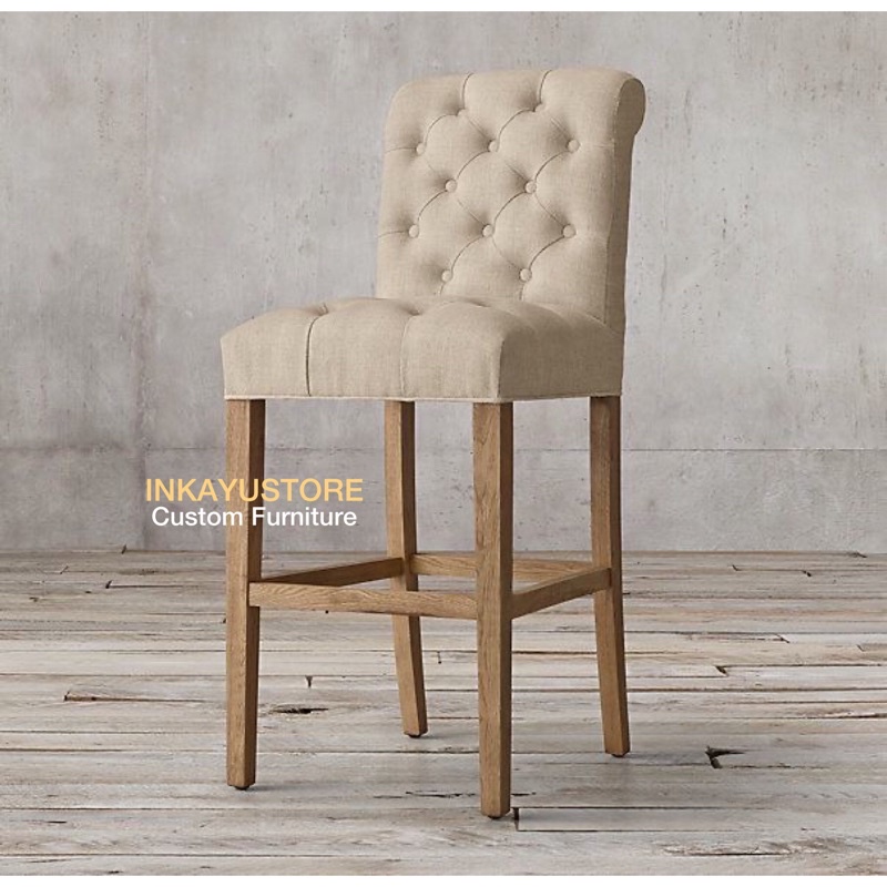 KURSI BAR SOFA MINIMALIS | KURSI MAKAN TIPE BAR BUSA EMPUK