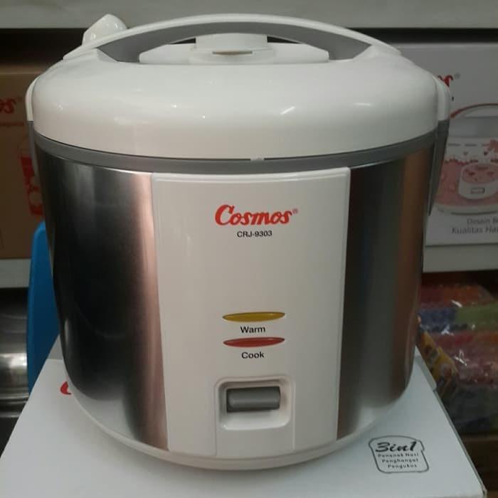 [ Cosmos ] Rice Cooker / Magic Com Cosmos CRJ 9303 - Panci Stainless