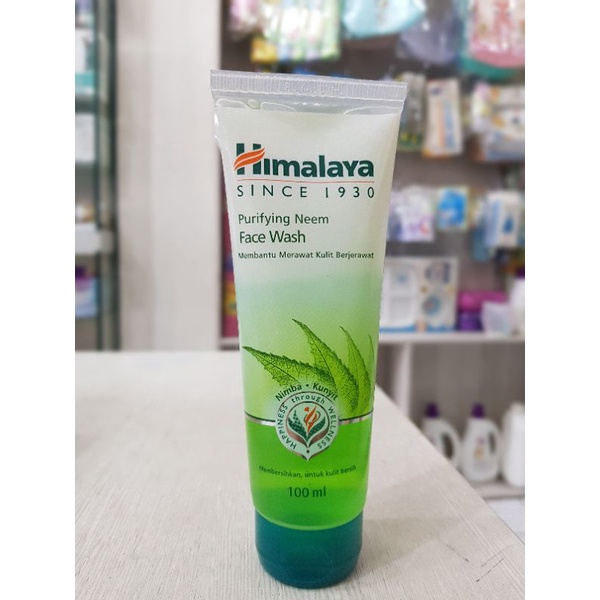 Himalaya Since 1930 Purifying Neem Face Wash 100 ml / Sabun Pencuci Muka