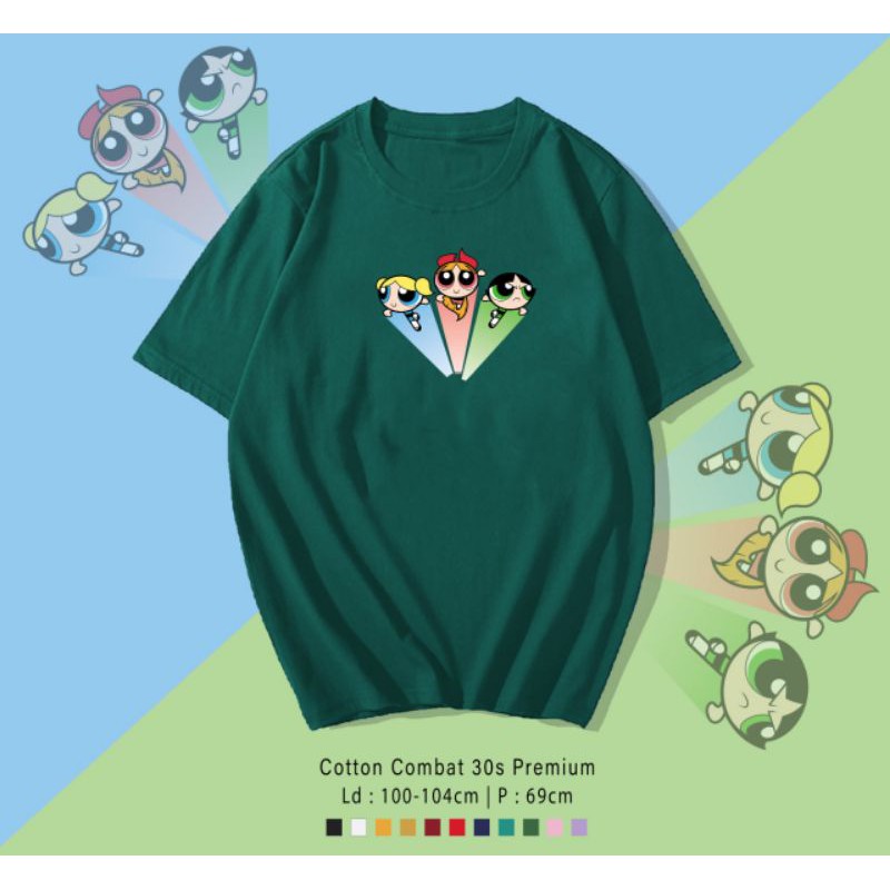 T-SHIRT / TUMLBR TEE KAOS 3PUFFGIRL OVERSIZE PREMIUM