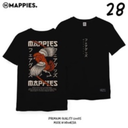 kaos mappies lengan pendek / pakaian dewasa tshirt original