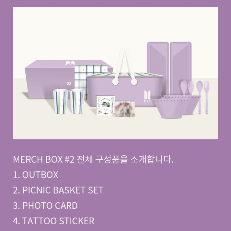 [BACA DESKRIPSI] READY OFFICIAL BTS MERCH BOX #2