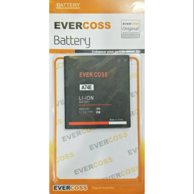 Batterai Evercoss A74E Baterai Model Original