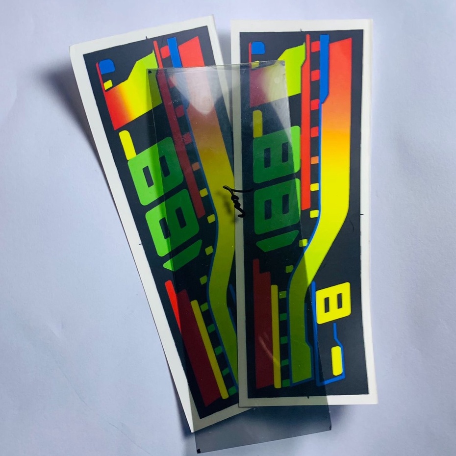 PAKET Stiker Sticker Lcd Spidometer Speedometer Yamaha R15 V3 VVA/ VIXION R VVA