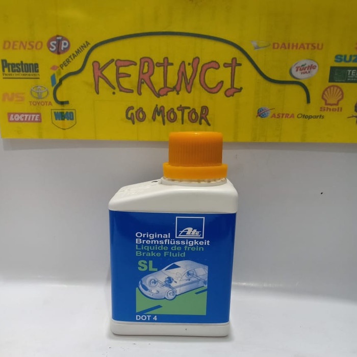 ORIGINAL BRAKE FLUID ATE SL DOT 4 300cc - MINYAK REM SL ATE DOT 4