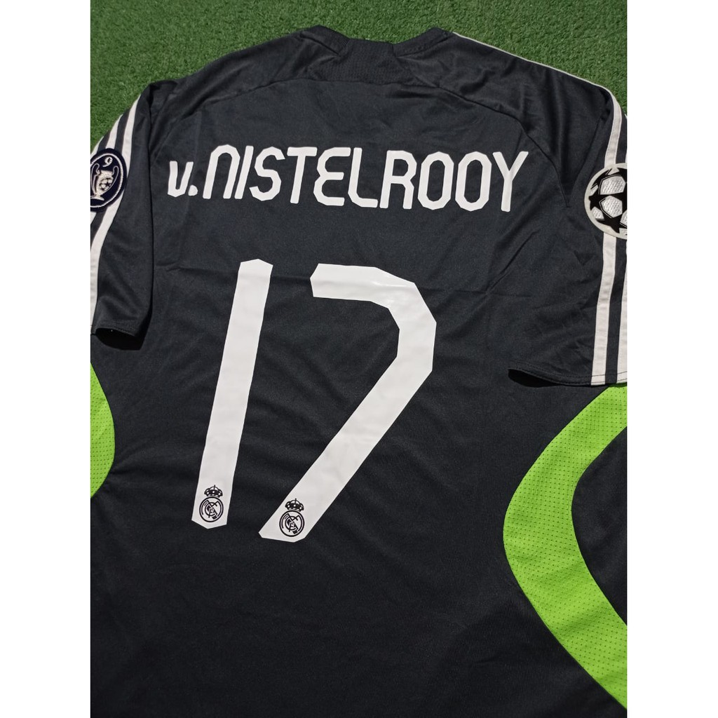 Jersey Original Real Madrid Third 2007 UCL NISTELROOY