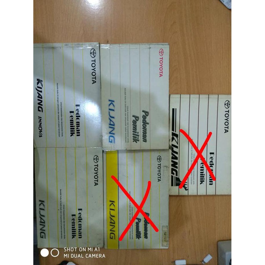 Buku Manual Book Kijang Kapsul Th 2000-2001