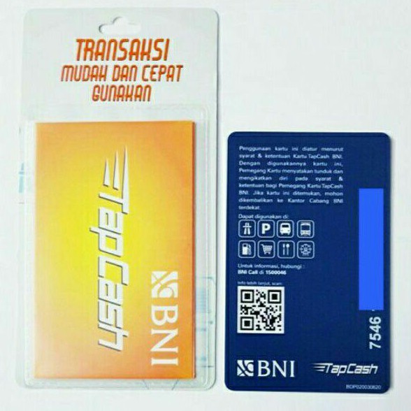 BNI Tapcash Seri Legenda Malin Kundang ORI Like eMONEY eTOLL Flazz or Brizzi