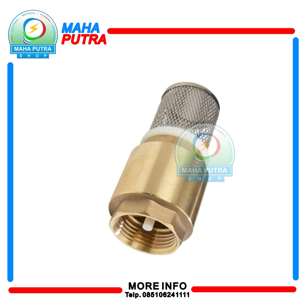 KLEP ONDA 1" + FILTER. FILTER POMPA AIR, FOOT VALVE