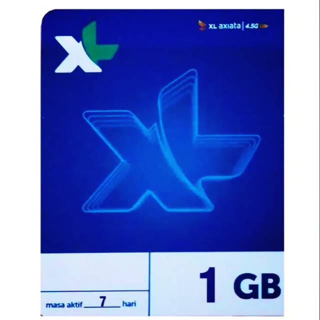 VOUCHER XL 1GB 7 HARI