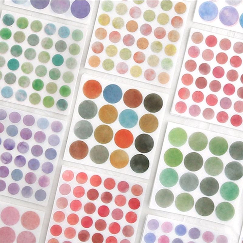 

SHARE Colorful Dot Washi Morandi