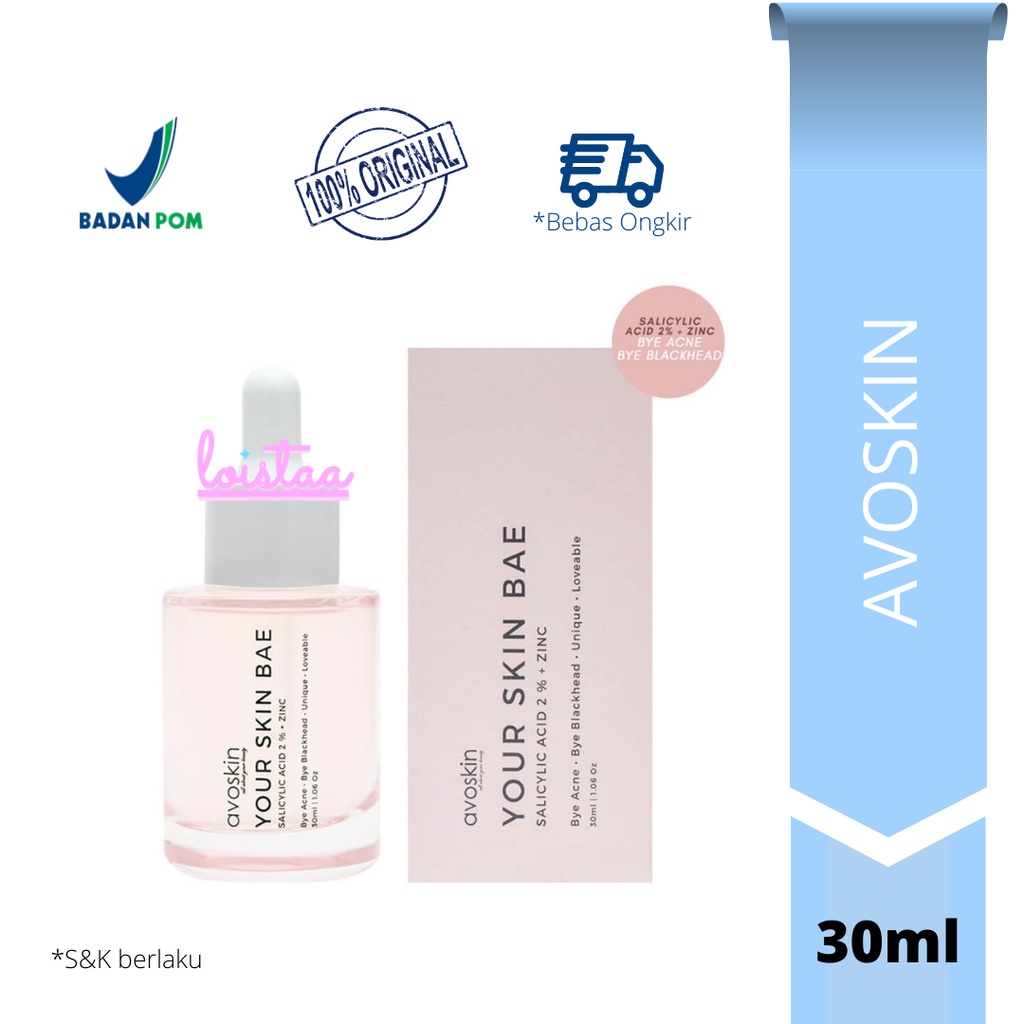 Avoskin Your Skin Bae Salicylic Acid 2% + Zinc Serum