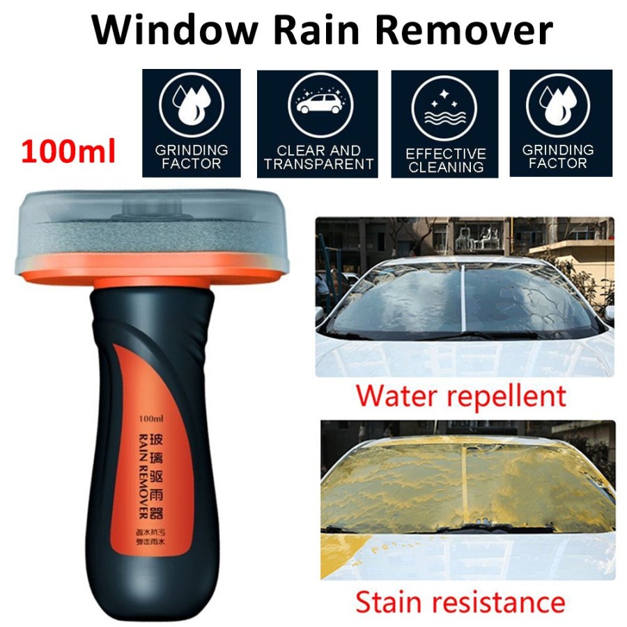 SKIKI91 - jual alat Remover Hydrophobic Alat Pembersih Kaca Mobil Anti Air Hujan daun talas